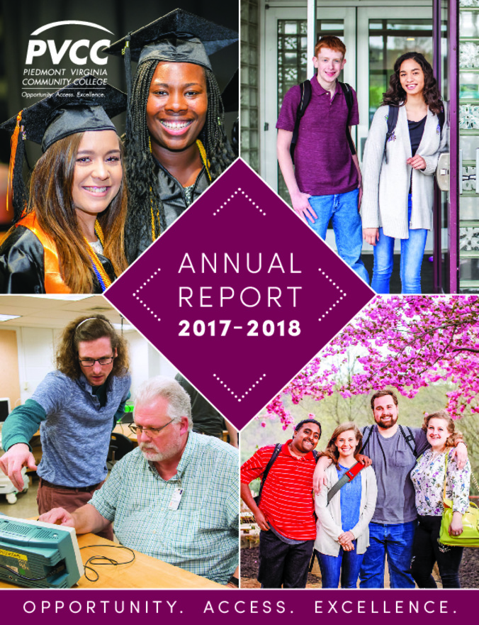 PVCC Annual Report, 2017-2018 Thumbnail