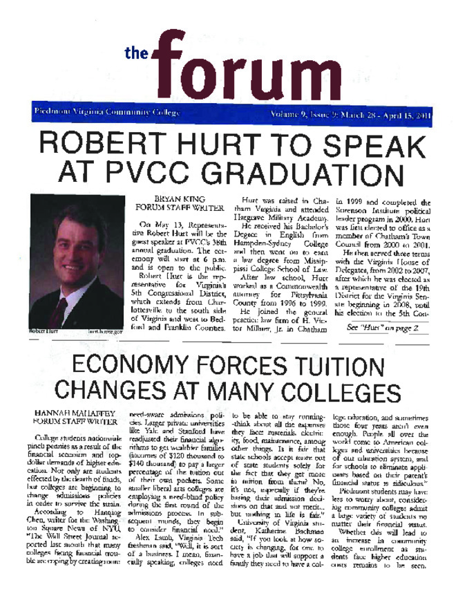 2011.04 Forum, Volume 9 Issue 9 Thumbnail