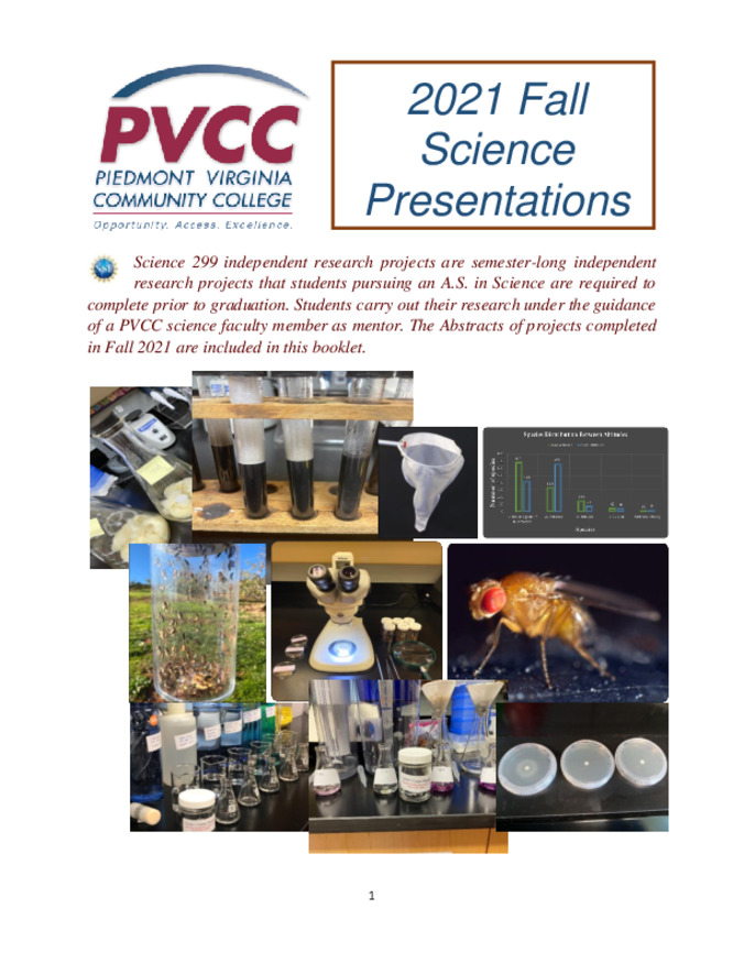 2021 Fall Science Presentations Thumbnail