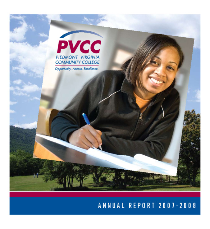 PVCC Annual Report, 2007-2008 Miniature