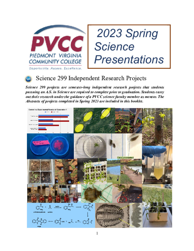 2023 Spring Science Presentations Thumbnail