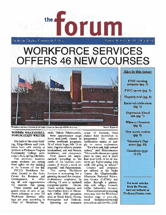 2012.02 Forum, Volume 10 Issue 4 Miniature