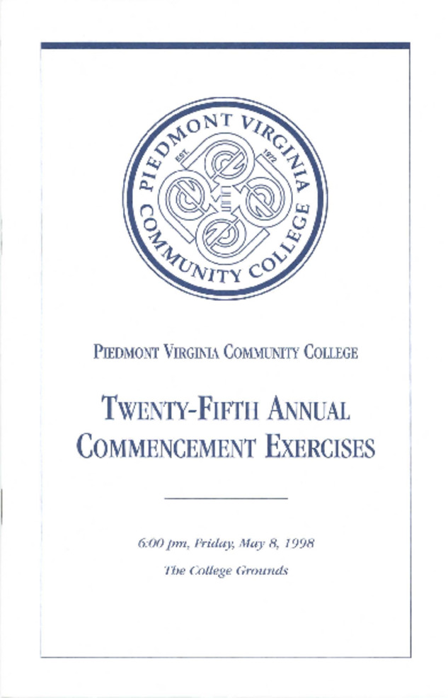 Commencement Exercises, 1998 Thumbnail